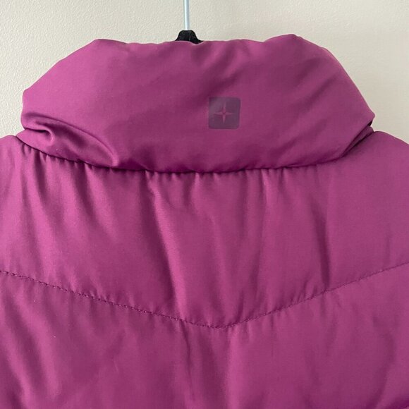 Mountain Warehouse Zip Up Down Filled Outdoor Casual Puffer Vest Purple 8 - Picture 7 of 13
